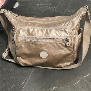 Kipling Metallic taupe/bronze Shoulder Bag/cross body